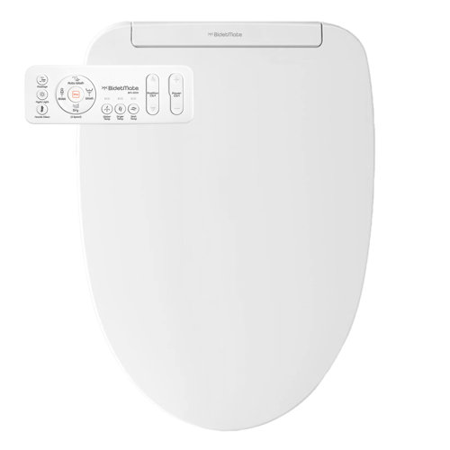 BidetMate Series Electric Heated Smart Toilet Round Bidet Seat Wayfair